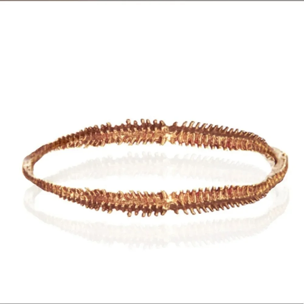 VERAMEAT Spine Marygoround Copper Bangle Bracelet
